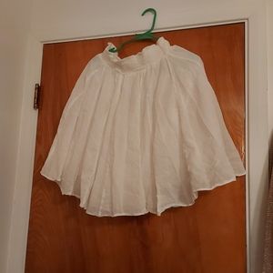 3/$50 💚 Banana Republic, white skirt, Size S 💚